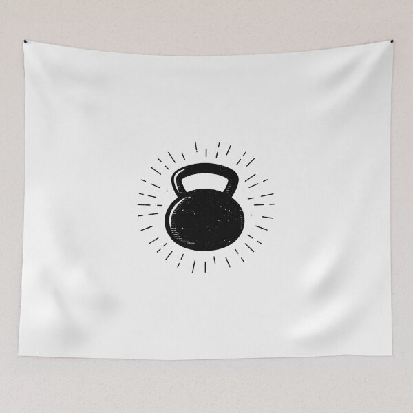Item preview, kettlebell designed and sold by MarElfArtelier.