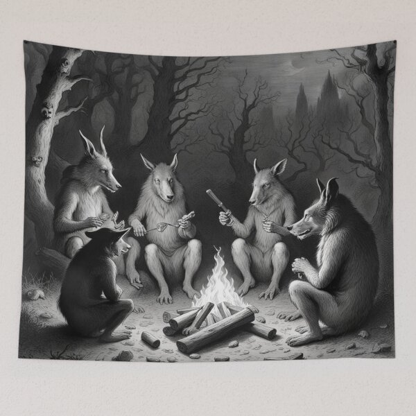 Item preview, Gathering of the Wild designed and sold by WhimsyWanderer.