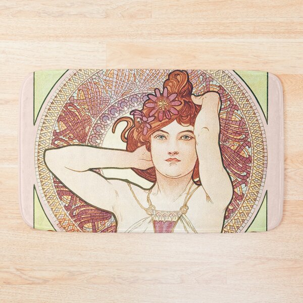 Item preview, Las piedras preciosas - Amatista (Améthyste), de Alphonse Mucha. ALTA DEFINICIÓN designed and sold by MINDTHECHERRY.