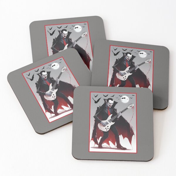 Item preview, Vampire Plays Guitar designed and sold by AMERICANCHEEZ.