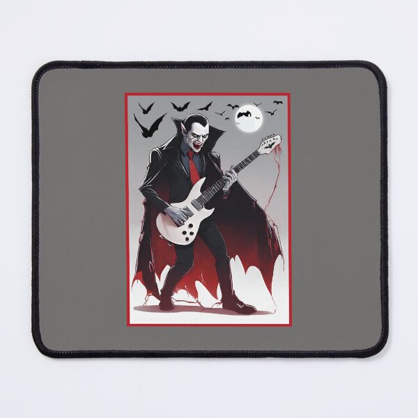 Item preview, Vampire Plays Guitar designed and sold by AMERICANCHEEZ.