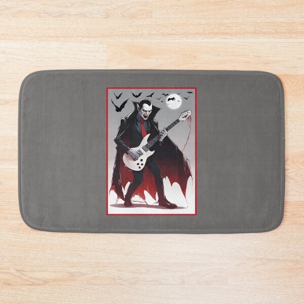Item preview, Vampire Plays Guitar designed and sold by AMERICANCHEEZ.