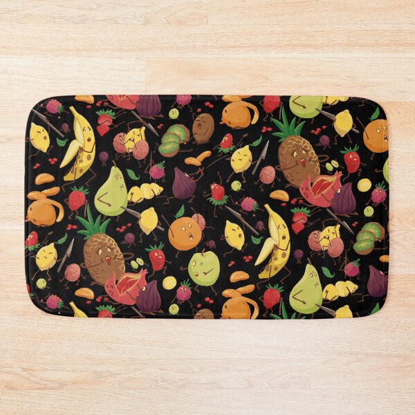 Item preview, Fruit fight - black background designed and sold by Camille  Maestracci.