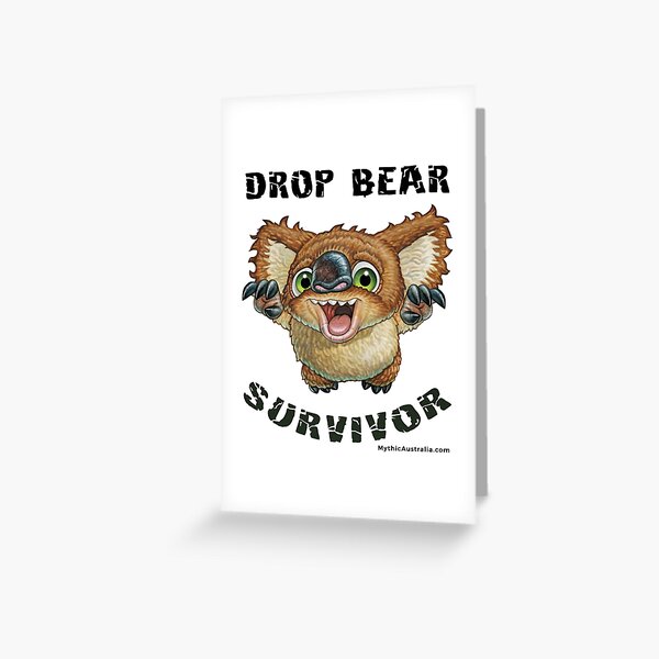 Drop Bears - the terror of the Australian bush.