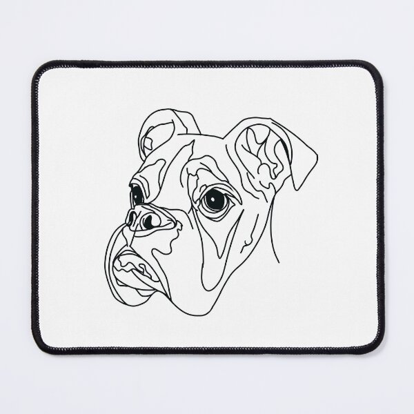 Artikelvorschau, Seitenprofil eines Boxerhundes entworfen und verkauft von awlookhowcute.