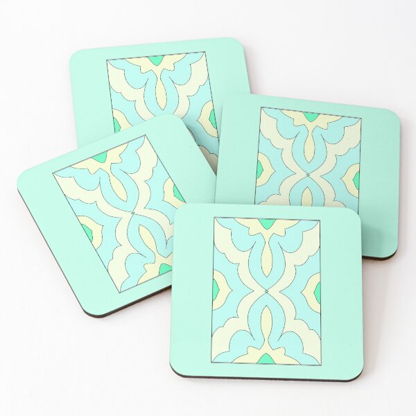Item preview, turquoise green tones designed and sold by azet-art.