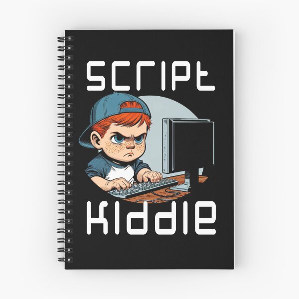 Item preview, Script Kiddie - Funny t-shirt for cybersecurity specialists. designed and sold by TaraGbear.