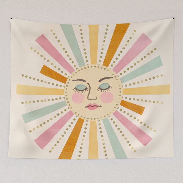 Item preview, Boho Vintage Sun designed and sold by cafelab.