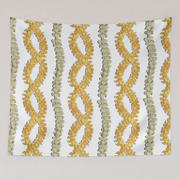 Item preview, Puakenikeni Lei's on white designed and sold by Lehuas.