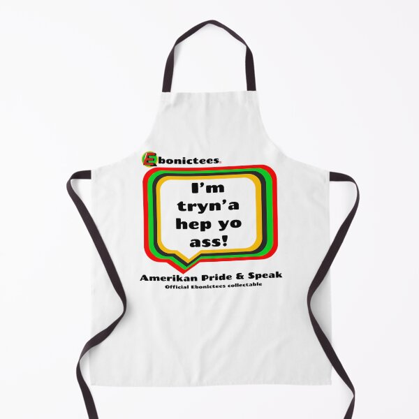 Item preview, ¡Estoy intentando ayudarte! Frase ebónica de Ebonictees. designed and sold by Ebonictees.