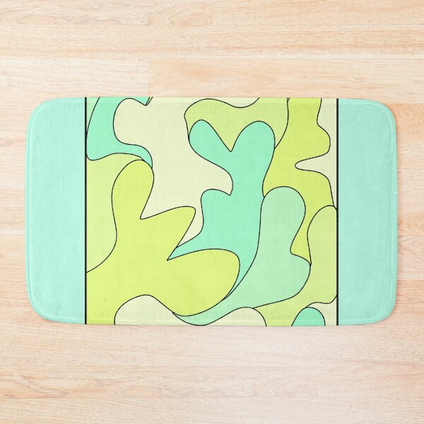 Item preview, pattern turquoise green tones designed and sold by azet-art.