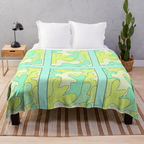 Item preview, pattern turquoise green tones designed and sold by azet-art.
