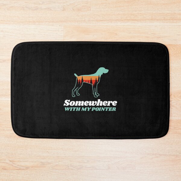 Item preview, Somewhere With My Pointer Vintage Hiking Camping Gift designed and sold by Guarddogdrive.