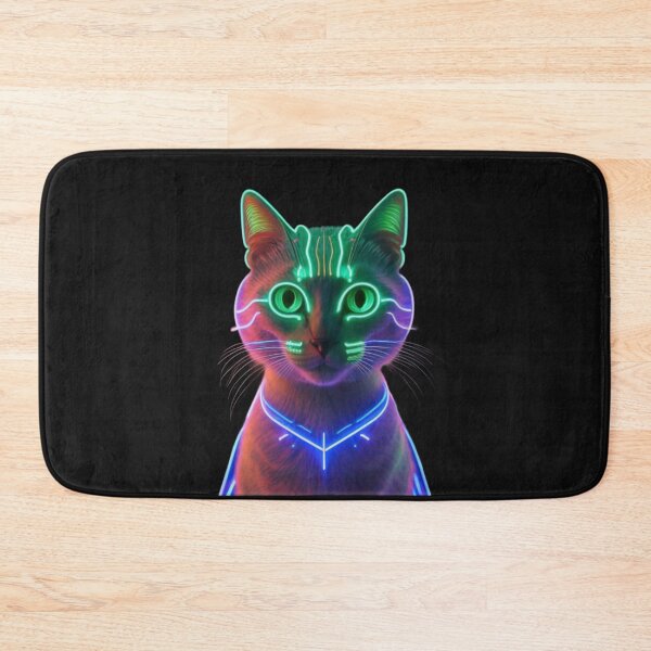 Item preview, Super neon cat designed and sold by SaNNty.