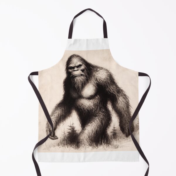 Item preview, Sasquatch Zoological Sketch designed and sold by digital-savant.