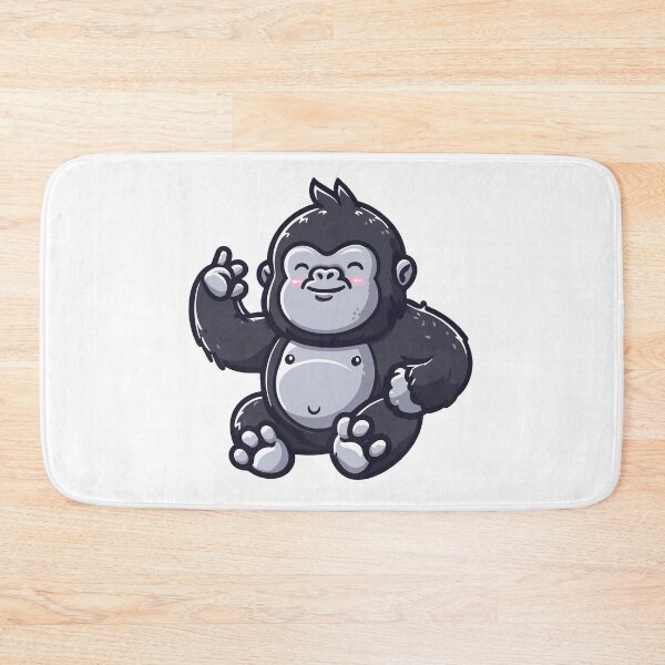 Item preview, King of the Jungle Gorilla designed and sold by ArtfulWeave.