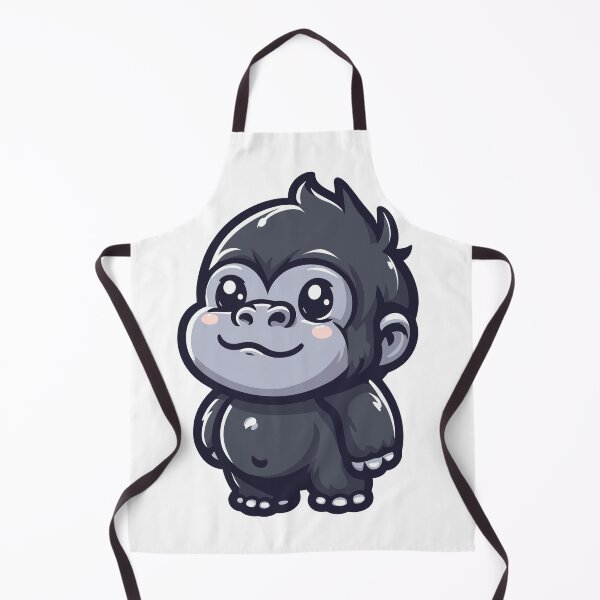 Item preview, Playful Gorilla Cartoon designed and sold by ArtfulWeave.