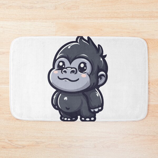 Item preview, Playful Gorilla Cartoon designed and sold by ArtfulWeave.