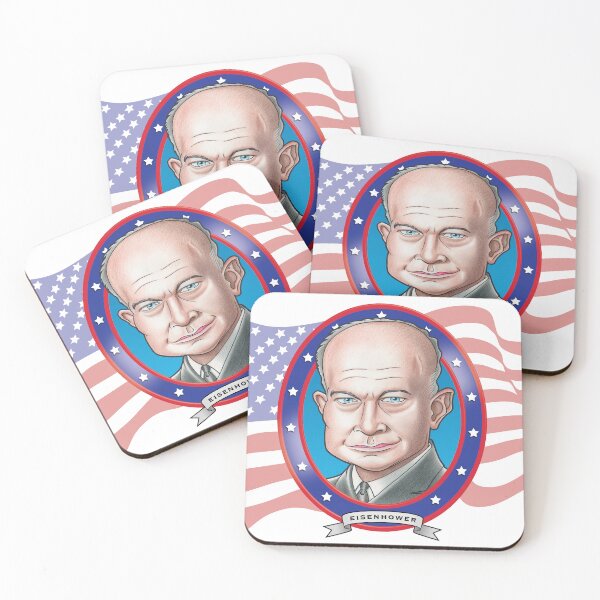 Item preview, Dwight D. Eisenhower Caricature designed and sold by FunFaces.