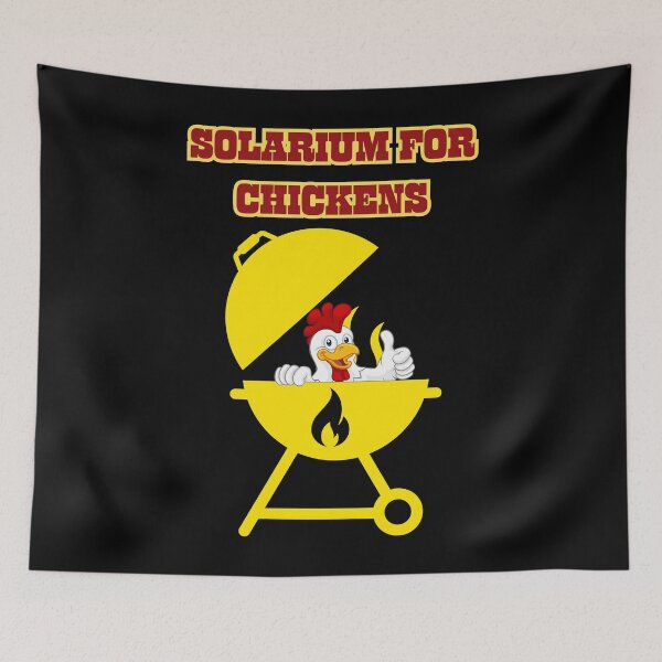 Item preview, Solarium for chickens, a funny gift for chefs and kitchens, 2 designed and sold by GroonSpace.
