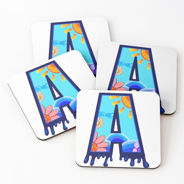 Item preview, Capital Uppercase Personalized Monogram Graffiti lettering Letter A designed and sold by Artonmytee.