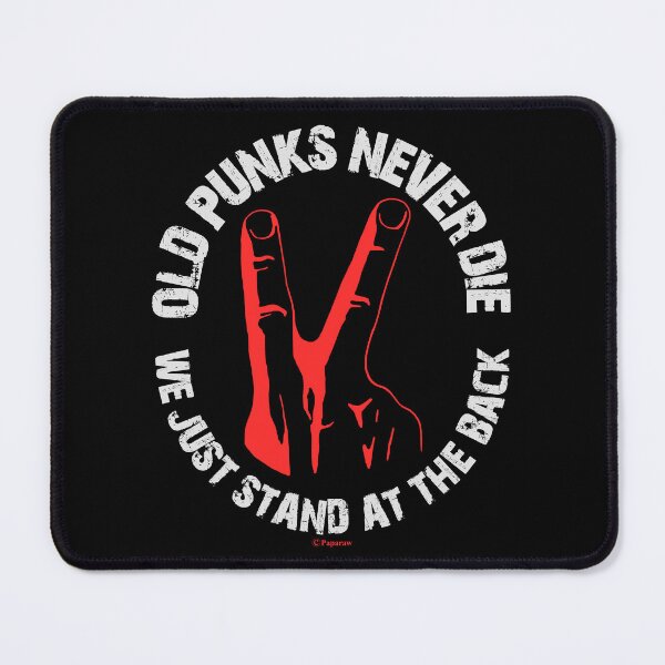 Item preview, OLD PUNKS NEVER DIE designed and sold by Paparaw.