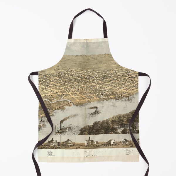 Item preview, La Crosse, Wisconsin (1867) designed and sold by allhistory.