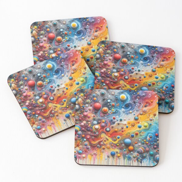 Item preview, Kaleidoscopic Currents: A Vivid Abstract Voyage designed and sold by Vitalka-uk.