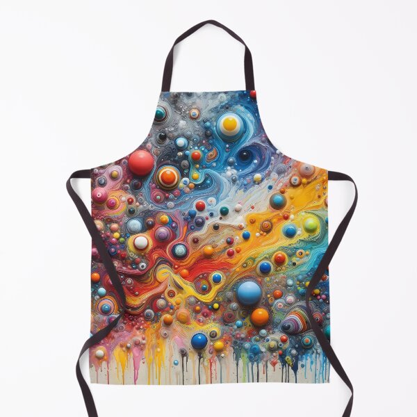 Item preview, Kaleidoscopic Currents: A Vivid Abstract Voyage designed and sold by Vitalka-uk.