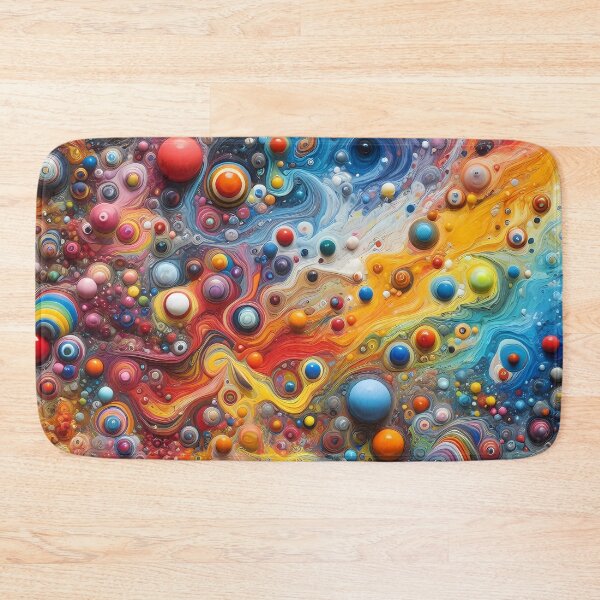 Item preview, Kaleidoscopic Currents: A Vivid Abstract Voyage designed and sold by Vitalka-uk.
