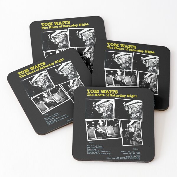 Item preview, Tom Waits - The Heart of Saturday Night | Album Card designed and sold by theoralcollage.