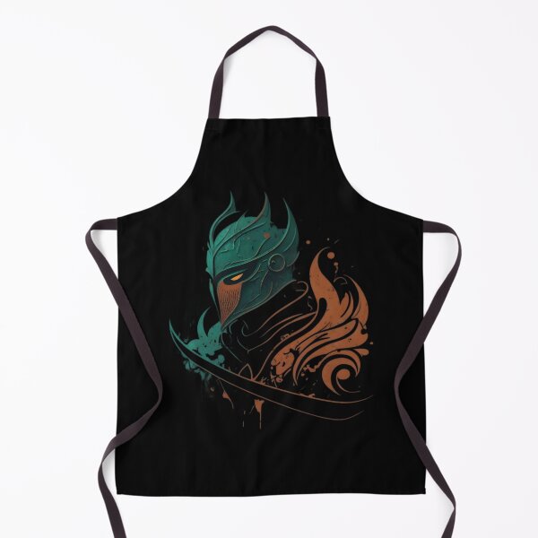 Item preview, Whispers of Elven Valor: Minimalist Grunge Knight designed and sold by DragonRealms.