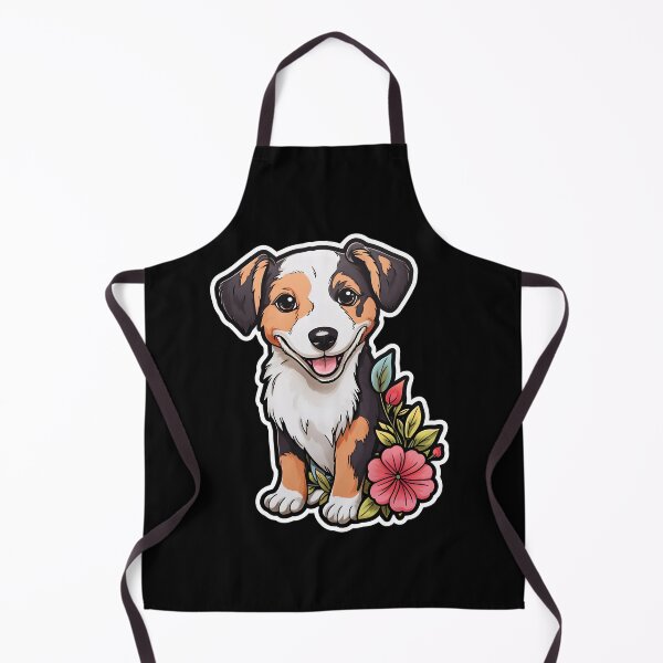 Item preview, Jack Russell Terrier in Flowers designed and sold by CUTEDOGGIEZ.
