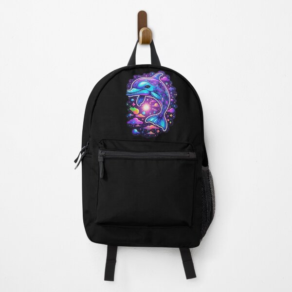 Item preview, Vibrant Psychedelic Dolphin designed and sold by TechnoWhimsy.