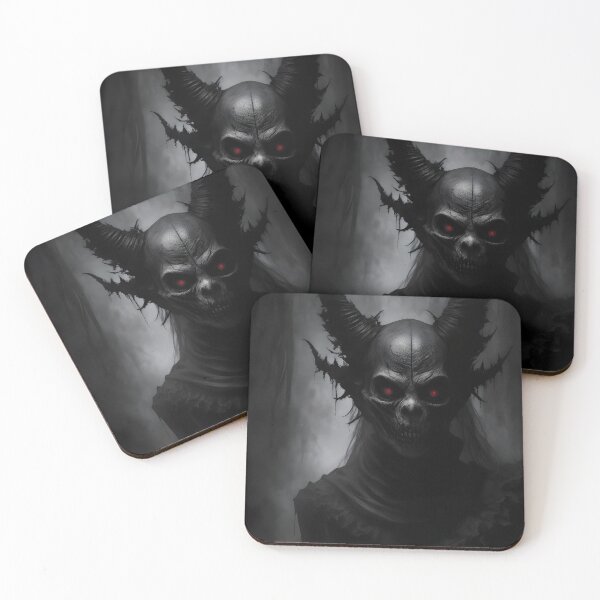 Item preview, Diabolic Figure Glowing Red Eyes designed and sold by DarkJuliettes.