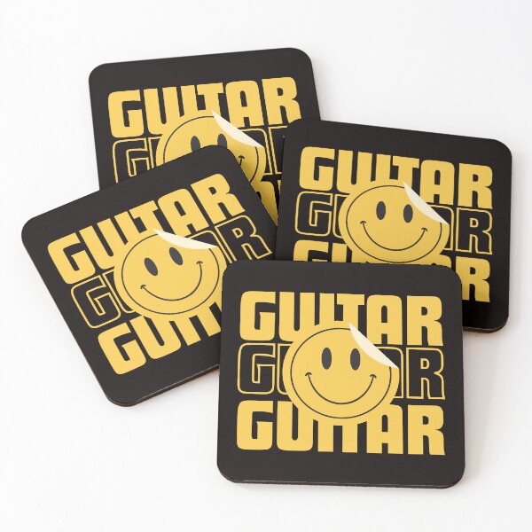 Item preview, Guitars Happy Face; Guitars Make Me Happy ! designed and sold by evaninla.
