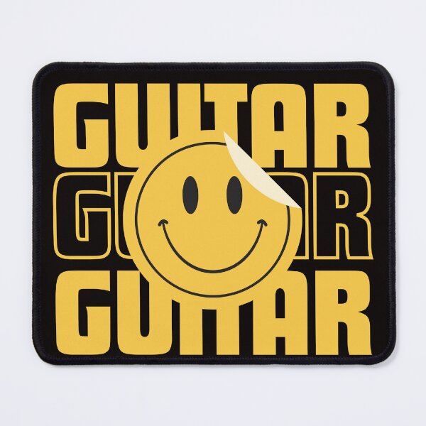 Item preview, Guitars Happy Face; Guitars Make Me Happy ! designed and sold by evaninla.