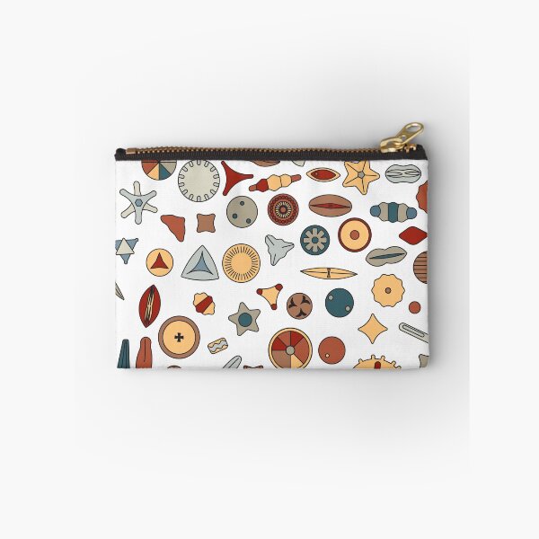 Item preview, The Diatoms, Algae art, Minimal lovely algae in Earth tone color, Gift for Diatomist designed and sold by thurakitdew.