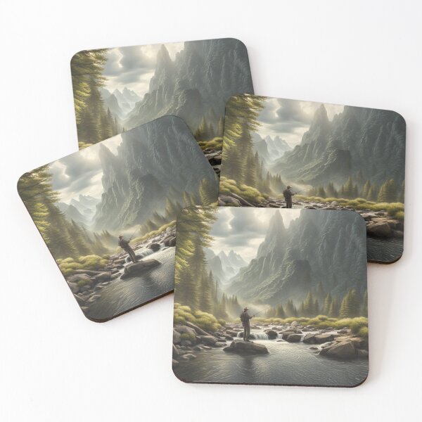Item preview, Fly-Fishing Mountain Streams designed and sold by AlienVisitor's Stuff.