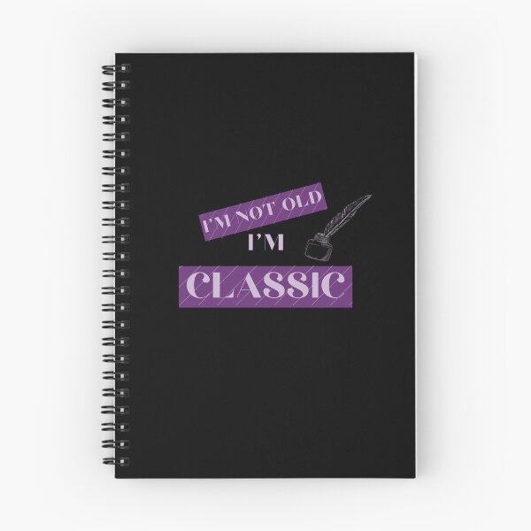 Item preview, I'm not old I'm classic monochrome  designed and sold by Saimia.
