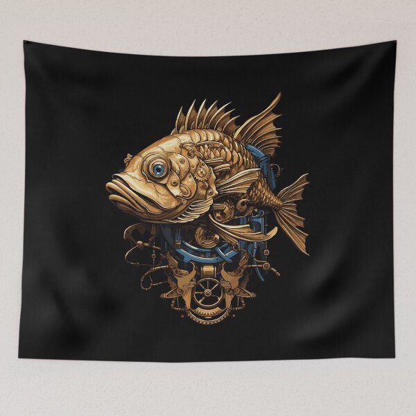 Item preview, Carp Steampunk designed and sold by drizzd.