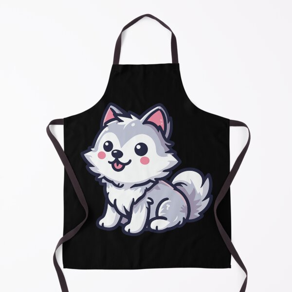 Item preview, Playful Wolf Cartoon designed and sold by ArtfulWeave.