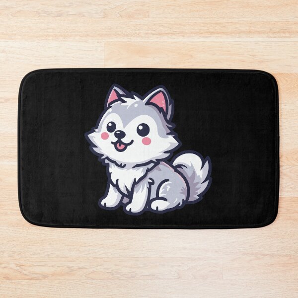 Item preview, Playful Wolf Cartoon designed and sold by ArtfulWeave.