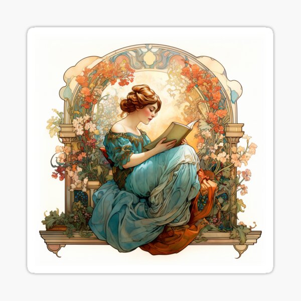 Aperçu de l'œuvre Lecture de la déesse de l'automne créée et vendue par gothicnerd.