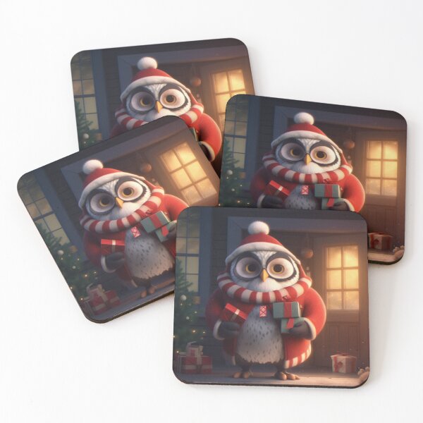 Item preview, Owl Santa 3 designed and sold by Highlandkings.