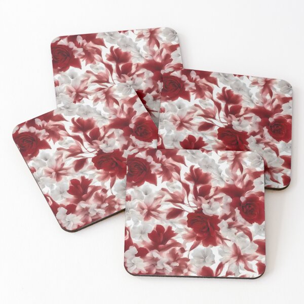 Item preview, Floral Red designed and sold by Zenvo.