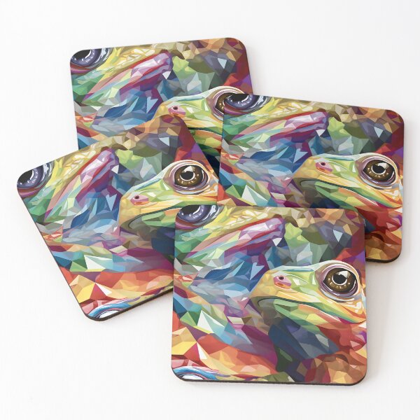 Item preview, Pattern - Fancy Frogs designed and sold by Stacey Hallock.