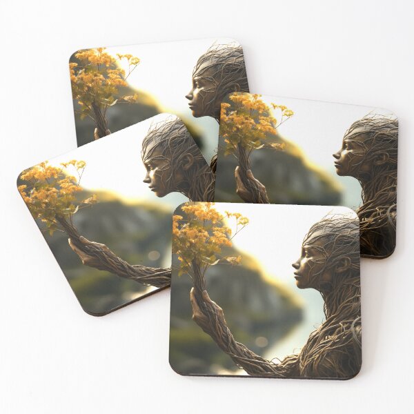 Item preview, Tree Child with Flowers designed and sold by Wainiac.