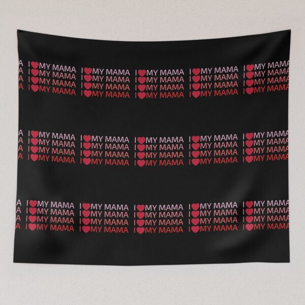 Item preview, I love my Mama|Happy Valentines  Day| Red Heart designed and sold by ButterflyDsgns6.