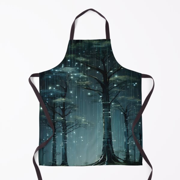Artikelvorschau, Glitch Forest Poster entworfen und verkauft von LynZorHome.
